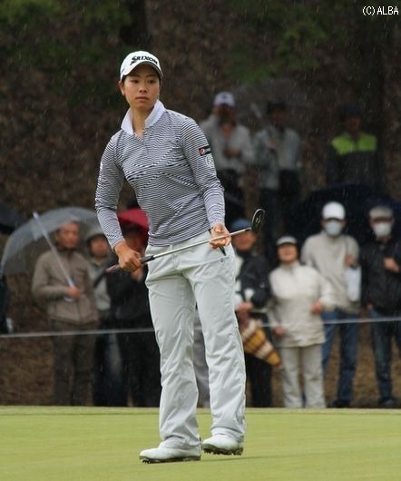 森田、悪天候もあり今季初めてのオーバーパーラウンド(撮影:ALBA)