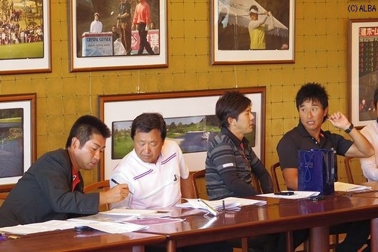 東建多度CC名古屋にて選手会総会が開催された（撮影：ＡＬＢＡ）