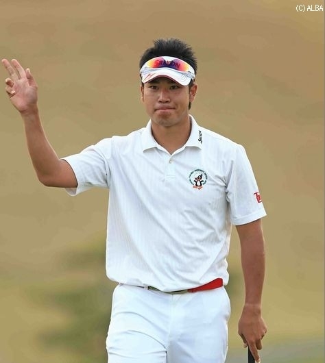 プロデビュー戦を好位置スタートの松山英樹（撮影：米山聡明）