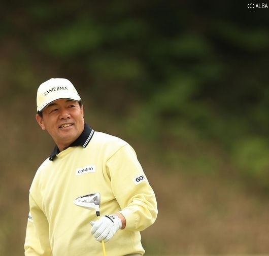 最年長優勝の記録がかかる 57歳の室田(撮影:米山聡明)