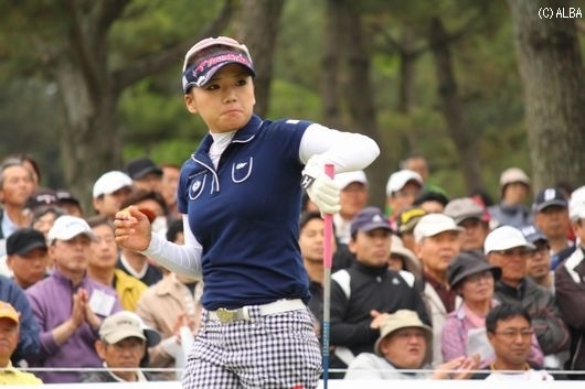 今季の不調を象徴するようにゴルフが噛み合わなかった有村、無念の予選落ち（撮影：ＡＬＢＡ）