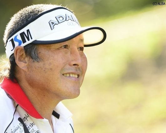 66歳のジャンボ尾崎が輝いている（撮影：上山敬太）