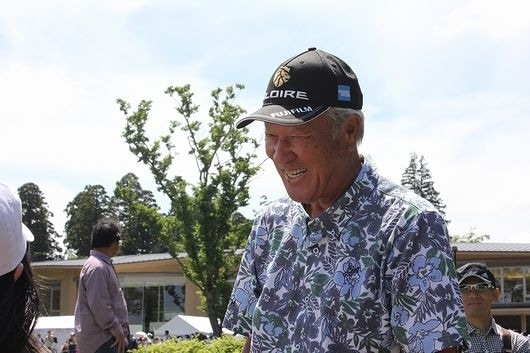 ジャンボに負けじとエージシュートを達成（撮影：ＡＬＢＡ）