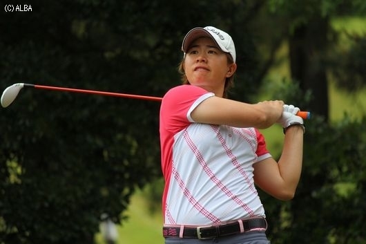 タイ人初の国内女子ツアー優勝を挙げたO・サタヤ（撮影：ＡＬＢＡ）