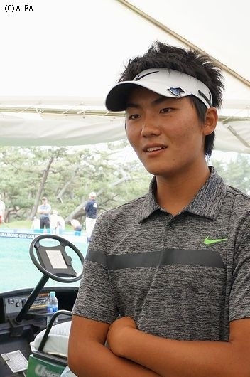 2012年にプロ転向した加賀崎が日本ツアーデビュー（撮影：ＡＬＢＡ）