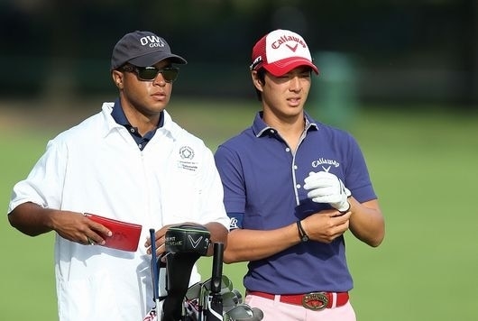 9位タイに入った昨年と同じキャディを起用したがやや出遅れた(Photo by Andy LyonsGetty Images)