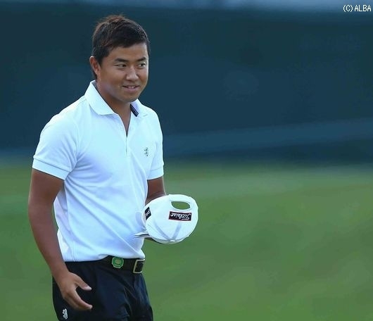 日本プロから調子を上げている小平、2日目終わって首位タイに浮上（撮影：米山聡明）