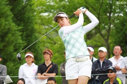 2日目に“66”をマークして7位タイに急浮上した森田理香子（撮影：ＡＬＢＡ）