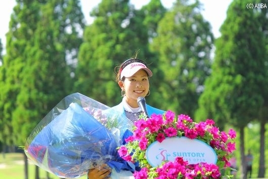 史上最速ペースで賞金を積み重ねている森田理香子(撮影:ALBA)