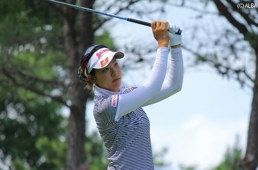 世界ランク27位に浮上した森田、W宮里についで日本人3番目！（撮影：ＡＬＢＡ）