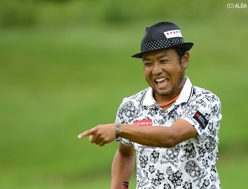 7バーディ、2ボギーの5アンダー5位タイスタートの片山、「全英オープン」に弾みをつけたい（撮影：上山敬太）