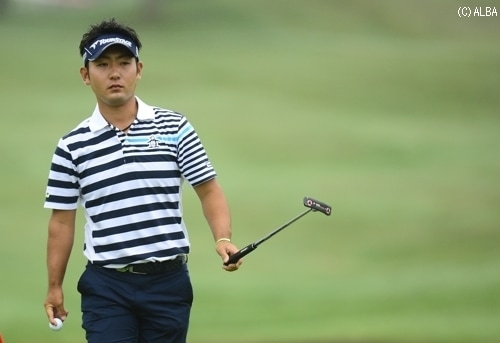 8アンダー2位タイで決勝ラウンドへ進出した河野祐輝（撮影：上山敬太）