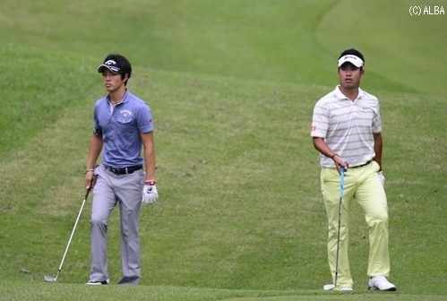 明暗を分けた2人（写真は「日本ゴルフツアー選手権 Shishido Hills」）（撮影：上山敬太）