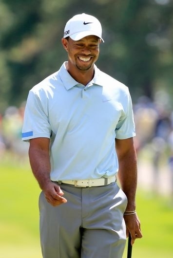 2位に7打差をつけて独走態勢をキープしたウッズ (Photo by Sam GreenwoodGetty Images)