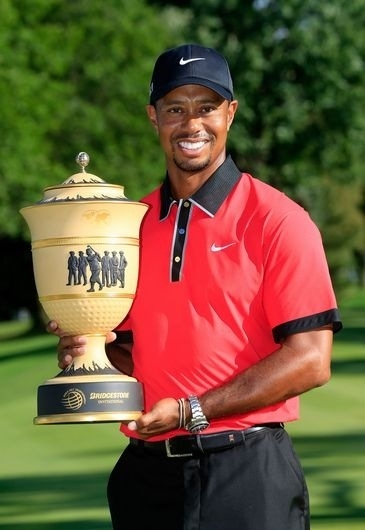 ウッズ、今大会8度目の優勝!(Photo by Sam GreenwoodGetty Images)