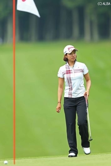先週の「全英リコー」では65位と苦しんだ森田（撮影：米山聡明）