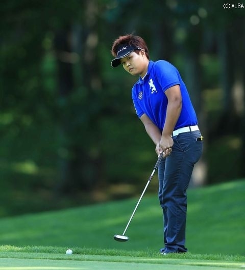 ノーボギーでラウンドの野村！2勝目を狙う（撮影：米山聡明）