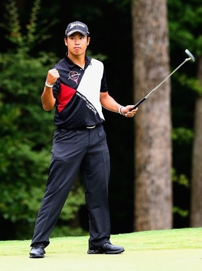松山英樹、会心のプレーで初日の78位から一気に15位に！(Photo by Tyler Lecka/Getty Images)