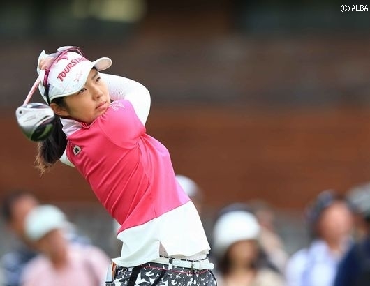 憧れの佐伯と最終組でプレーした辻梨恵！堂々4位タイで最終日へ（撮影：米山聡明）