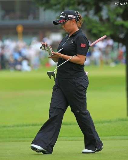 最終日いきなりの大乱調で優勝争いから転落（撮影：米山聡明）