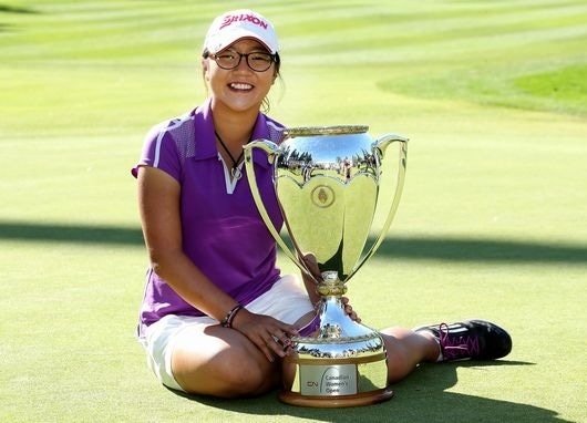 16歳アマにして大会2連覇達成！(Photo by Stephen DunnGetty Images)