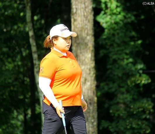 大会連覇、そして先週から2週連続優勝を目指すアン（撮影：ＡＬＢＡ）