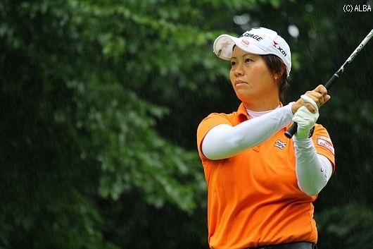 初優勝を狙う福田裕子！勝利というプレッシャーに打ち勝てるか！（撮影：ＡＬＢＡ）