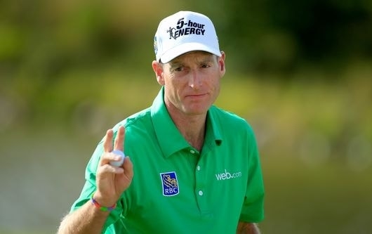 2度目の年間王者奪取へ単独首位で最終日を迎えるジム・フューリク (Photo by Michael CohenGetty Images) 