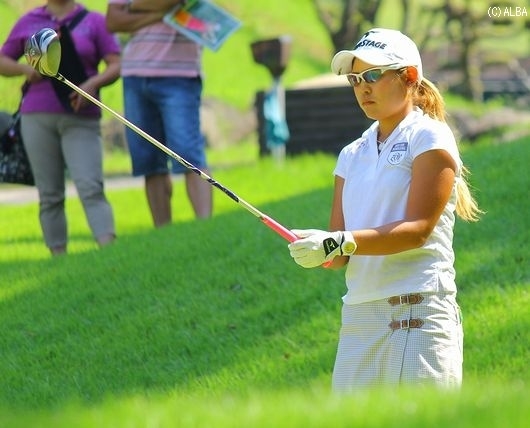 トップ合格したプロテスト、実力は折り紙つきの倉田珠里亜（撮影：ＡＬＢＡ）