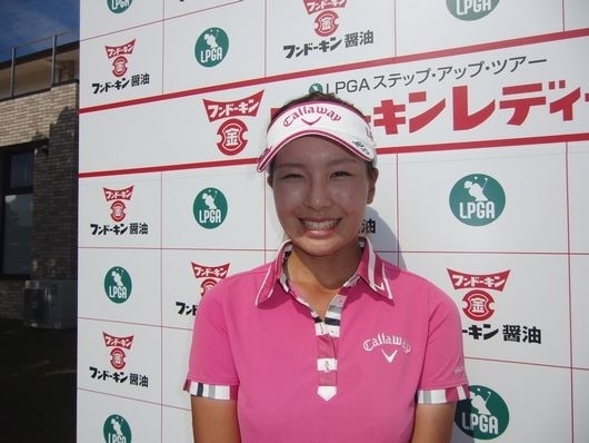 ライバル・鈴木に負けず優勝を狙う藤田光里(写真提供：LPGA)
