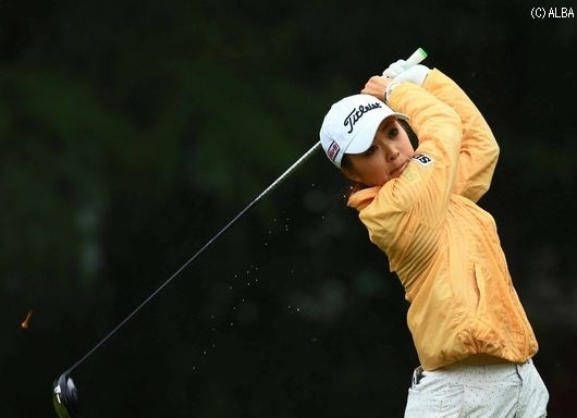 この日のベストスコアを出した菊地絵理香！単独2位で最終日に臨む（撮影：米山聡明）