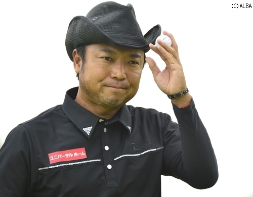 1つ落とすも粘りのゴルフで上位をキープした片山晋呉！（撮影：上山敬太）