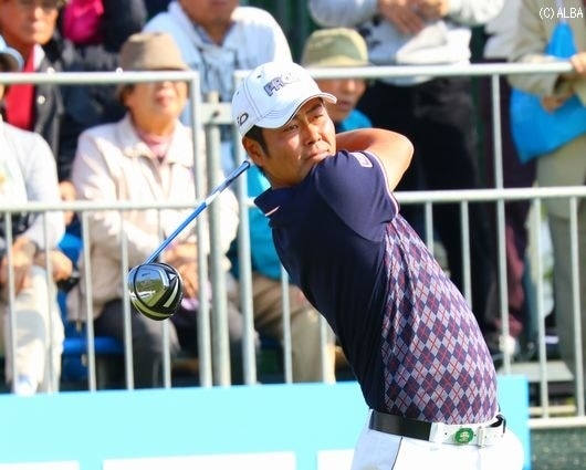 首位とは3打差で初日を終えた谷原、優勝を虎視眈々と狙う（撮影：ＡＬＢＡ）