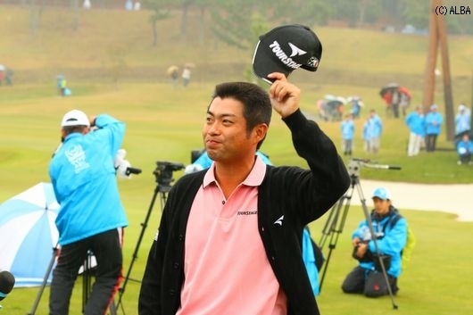 今季初勝利で世界ランク155位に浮上した池田勇太（撮影：ＡＬＢＡ）