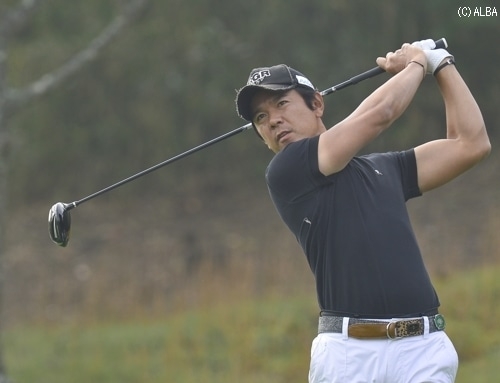 首位と1打差の2位タイにつけた矢野東（撮影：上山敬太）