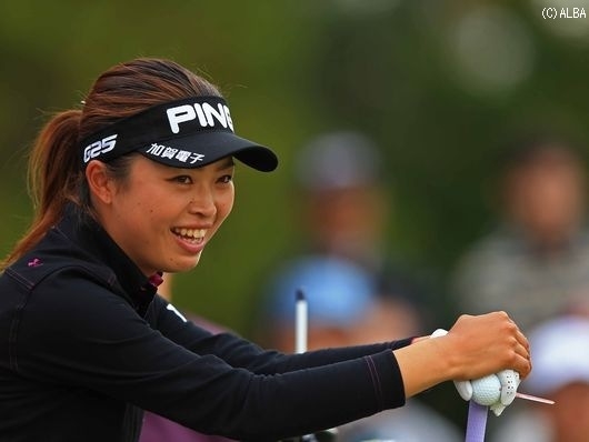 7バーディを奪い首位を捉えた一ノ瀬優希（撮影：米山聡明）