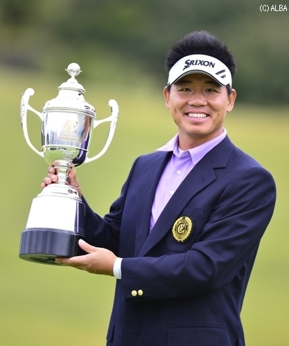 ひやひやの勝利でツアー2勝目を挙げた呉・阿順（撮影：上山敬太）