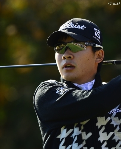 初出場、初日トップは日本人で初めて(撮影:上山敬太)