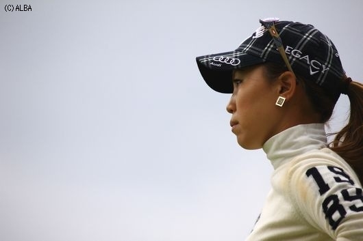 日米シード喪失の危機にある上田桃子、しかしシード確保の条件は厳しい(撮影:ALBA)