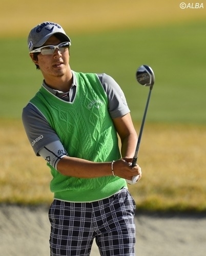 谷原秀人と共に「日の丸」を背負いワールドカップに臨む石川遼(撮影:上山敬太)