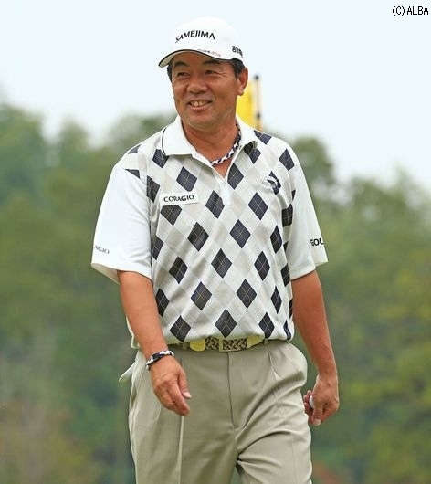 鉄人・室田淳もシード落ちのピンチ（写真は「日本シニアオープン」）（撮影：米山聡明）
