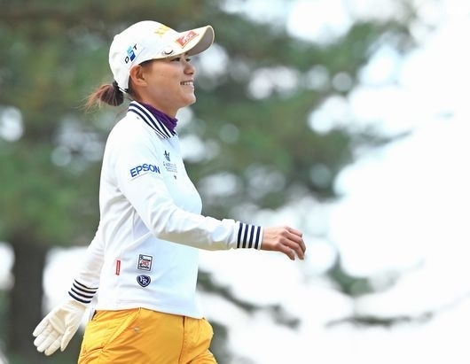 逆転賞金女王を逃した横峯さくら（撮影：米山聡明）