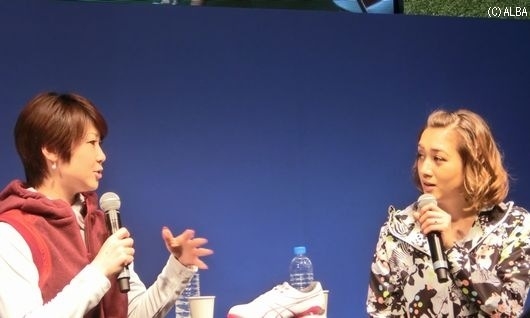 女子会トークで会場を大いに盛り上げた（撮影：ＡＬＢＡ）