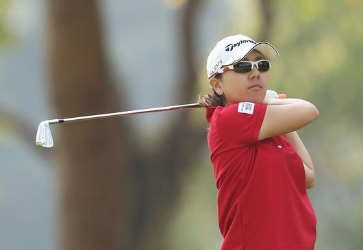 明日の最終日が楽しみな宮里美香（写真は2日目より）（Photo by Mark Metcalfe/Getty Images）