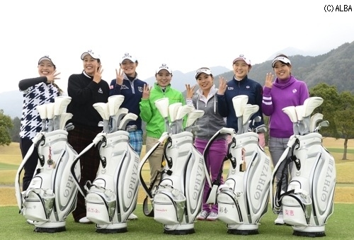 契約プロの7人が揃い踏み！（撮影：上山敬太）