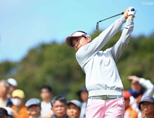 好調の森田理香子はスタートダッシュを決め首位発進！（撮影：米山聡明）