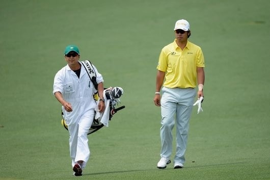 プロとして初めて臨んだ「マスターズ」は悔しい予選落ちに終わった松山英樹(Photo by Harry HowGetty Images)