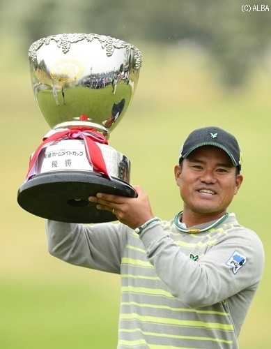 宮里優作、開幕Vで早くもツアー2勝目（撮影：上山敬太）