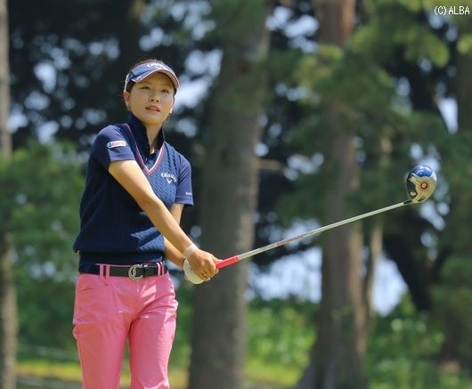 期待のルーキー藤田光里は1差2位タイで最終日へ（撮影：ＡＬＢＡ）
