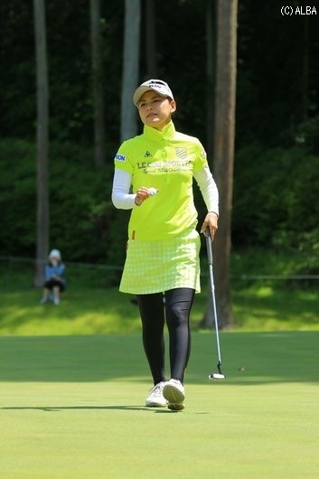 首位と2打差、今季初Vは射程圏内(撮影:ALBA)